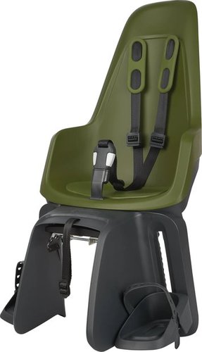 Bobike One Maxi Kindersitz - Gepäckträgermontage Grün Modell 2024