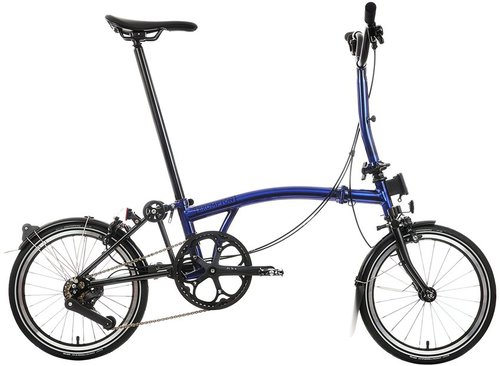 Brompton P Line Urban Klapprad Blau Modell 2024