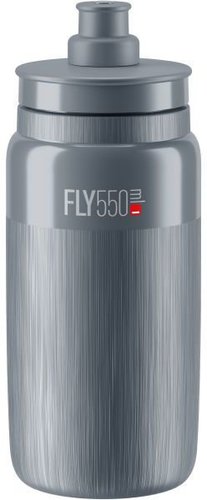 Elite Trinkflasche Fly Tex - 550 ml Grau Modell 2024