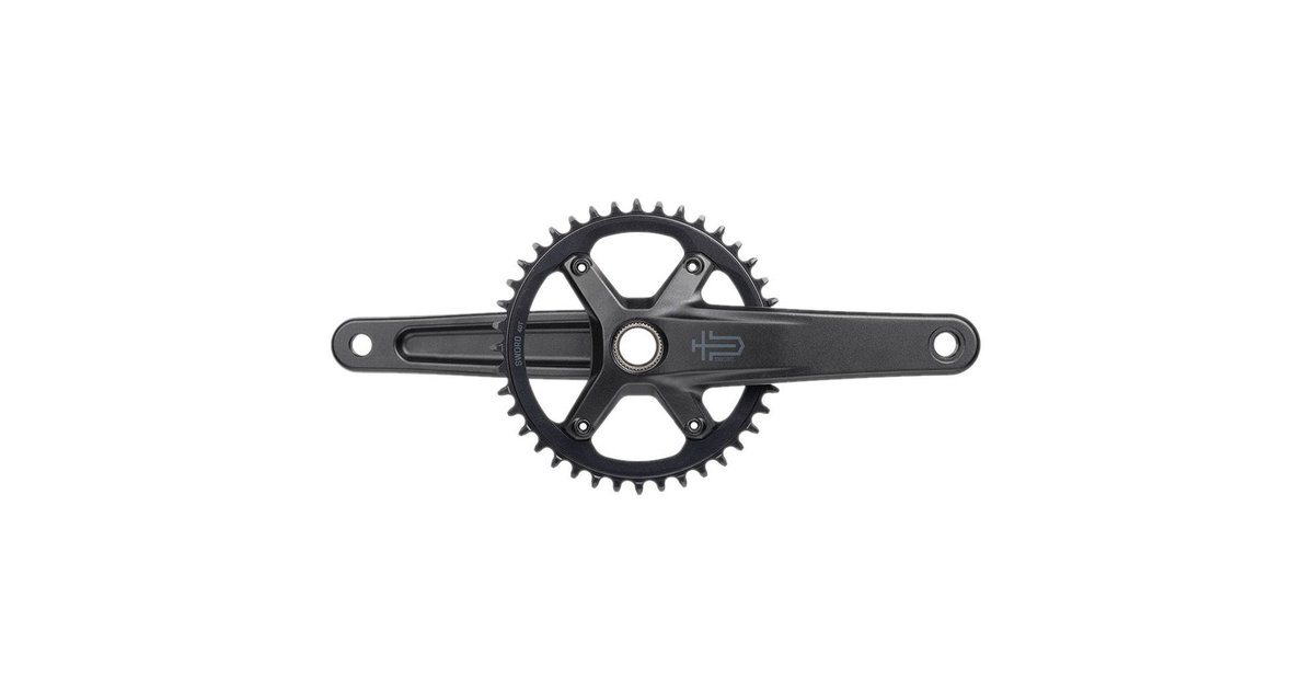 Winora Kurbelgarnitur PW-X – 170 Mm, ISIS, Schwarz, Für Yamaha E-Bike Motoren