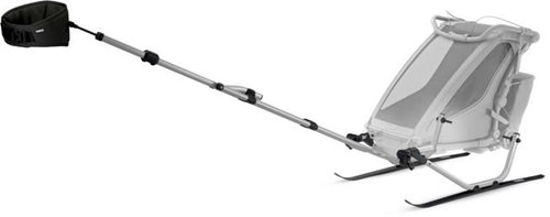 Thule Chariot 2 XC Ski Kit Fahrradanhänger Silber Modell 2025