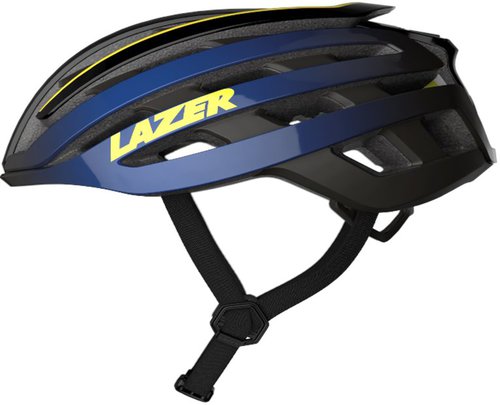 Lazer Z1 KinetiCore - Tour de France Edition inkl. Aeroshell Blau Modell 2024