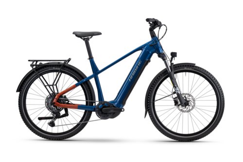 Haibike Trekking 4 High E-Bike Blau Modell 2025