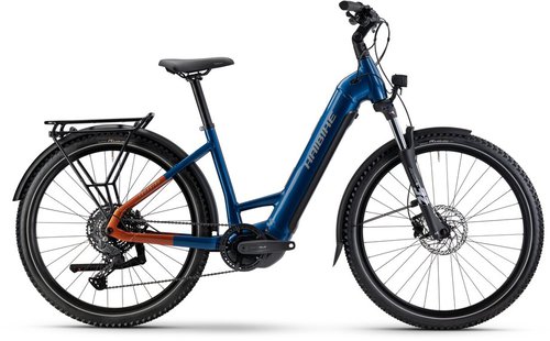 Haibike Trekking 4 Low E-Bike Blau Modell 2025