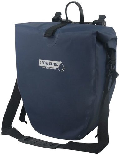Büchel Gepäckträgertasche wasserdicht - Einzeltasche Blau Modell 2024