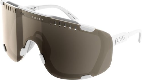 POC Devour - Hydrogen White/Clarity Trail /Partly Sunny Silver Weiß Modell 2025