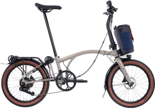 Brompton Electric G Line Urban E-Bike Weiß Modell 2025