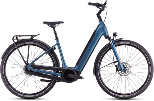 Cube Supreme RT Hybrid Comfort EXC 500 E-Bike Blau Modell 2025