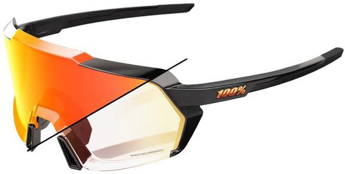 100 Percent Korbin Gloss Metallic Black / Photochromic Lens Schwarz Modell 2025