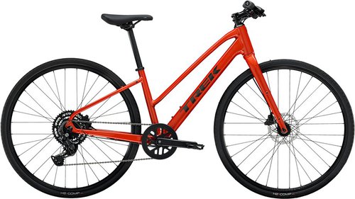 Trek FX 2 Stagger Gen 4 Crossbike Rot Modell 2025
