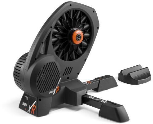 Elite Direto XR W Rollentrainer mit Zwift Cog und Click Rollentrainer Schwarz Modell 2024