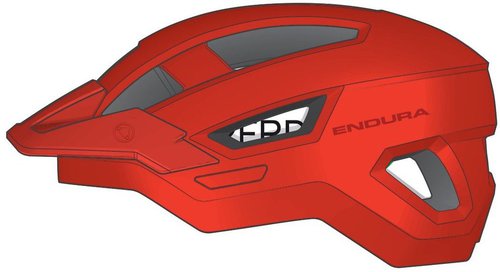 Endura Hummvee Helm Rot Modell 2025