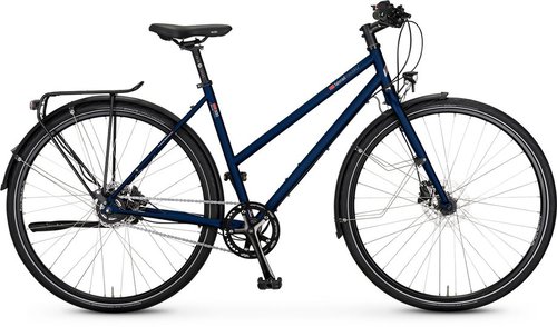 VSF Fahrradmanufaktur T-500 Alfine Citybike Blau Modell 2025