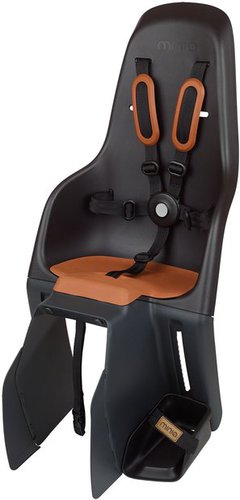 Polisport Minia CFS Kindersitz - Gepäckträgermontage Schwarz Modell 2025