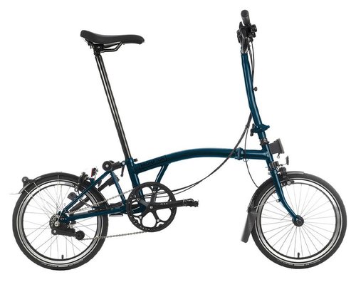 Brompton C Line Explore Black Edition Klapprad Blau Modell 2025