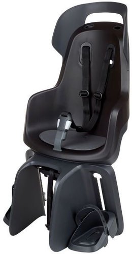 Bobike GO MIK HD Kindersitz - Gepäckträgermontage Schwarz Modell 2025