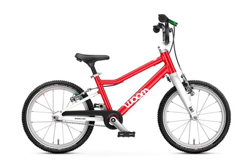 Woom GO 3 Kinderfahrrad Rot Modell 2025