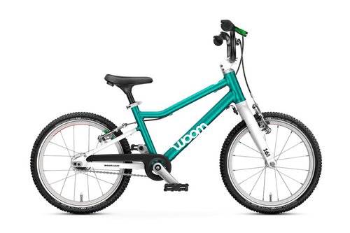 Woom GO 3 Automagic Kinderfahrrad Türkis Modell 2025