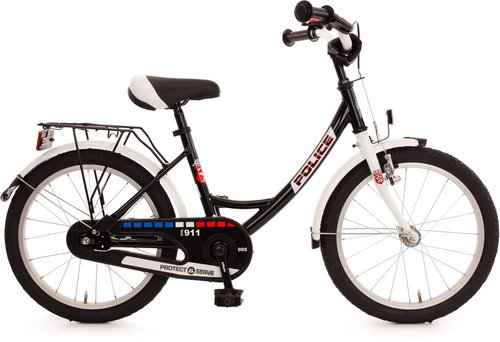 Bachtenkirch Police 18"" Kinderfahrrad Weiß Modell 2024