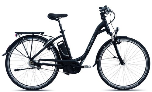 Flyer T 5.1 (540 Wh, Konfig, Vorbau) E-Bike Schwarz Modell Auslaufmodell