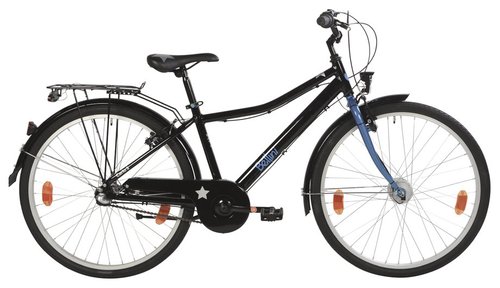 Bellini Carlo 3 Jugendfahrrad Schwarz Modell 2024