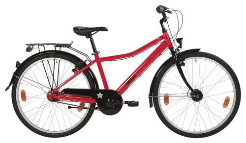 Bellini Carlo 7 Jugendfahrrad Rot Modell 2024