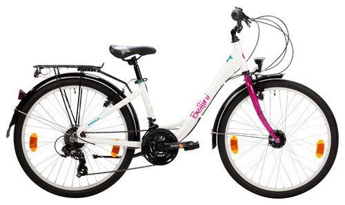 Bellini Emma 21 Kinderfahrrad Weiß Modell 2024