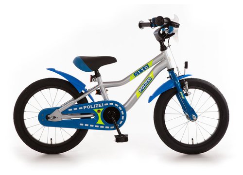 Bachtenkirch Polizei 16"" Kinderfahrrad Blau Modell 2024