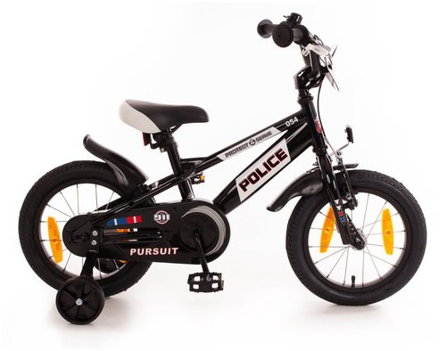Bachtenkirch New Police 14"" Kinderfahrrad Schwarz Modell 2024