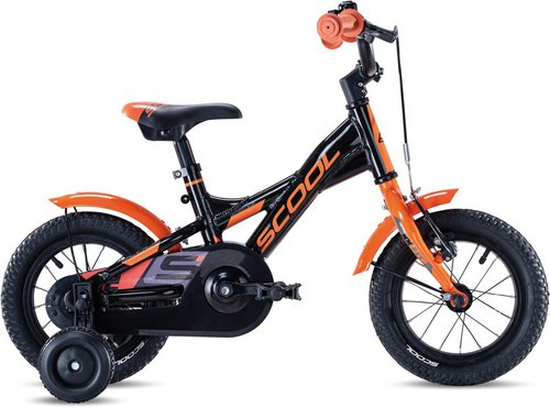 S'cool XXlite 12 1-Gang Kinderfahrrad Schwarz Modell 2023