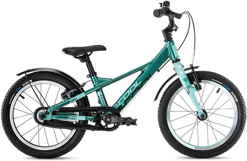 S'cool XXlite EVO 16 1-Gang Kinderfahrrad Grau Modell 2025