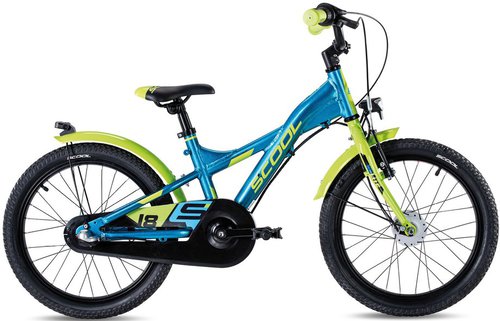 S'cool XXlite Street 18 3-Gang Kinderfahrrad Blau Modell 2023