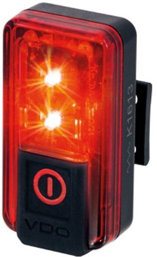 VDO Eco Light Red Plus Rücklicht Schwarz Modell 2024