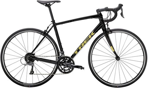 Trek Domane AL 2 Rennrad Schwarz Modell 2024