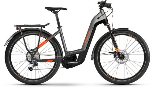 Haibike Trekking 10 E-Bike Grau Modell Aktion