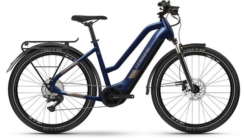 Haibike Trekking 7 E-Bike Blau Modell Aktion