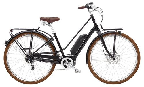 Electra Loft Go! 5i EQ Step-Thru 500 Wh E-Bike Schwarz Modell 2023