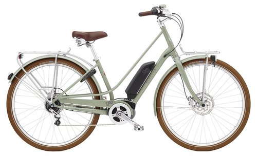 Electra Loft Go! 5i EQ Step-Thru 500 Wh E-Bike Grün Modell 2025