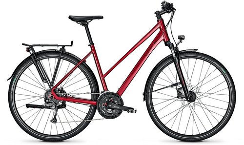 Raleigh Rushhour 2.0 Trekkingrad Rot Modell Aktion