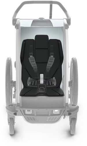 Thule Chariot Padding 1 - Polsterung Fahrradanhänger Schwarz Modell 2024