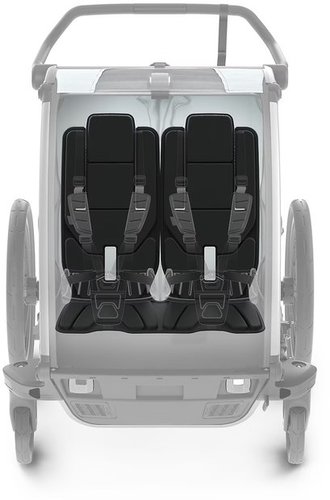 Thule Chariot Padding 2 - Polsterung Fahrradanhänger Schwarz Modell 2024