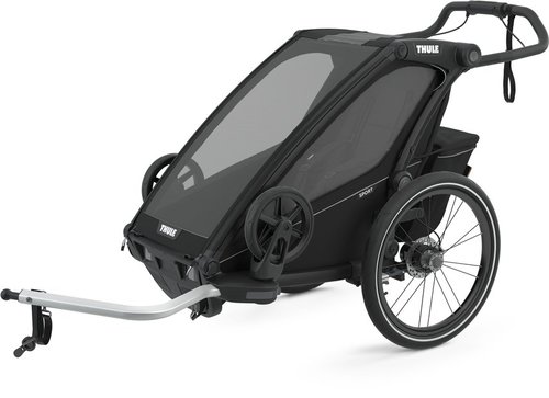 Thule Chariot Sport1 Fahrradanhänger Schwarz Modell 2024