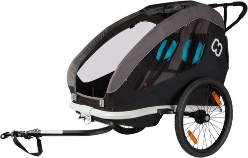 Hamax Traveller Fahrradanhänger Schwarz Modell 2024