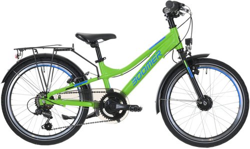 Boomer RACER 20 Kinderfahrrad Grün Modell 2024