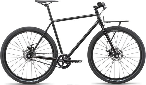 NS Bikes Crust Trekkingrad Schwarz Modell 2022