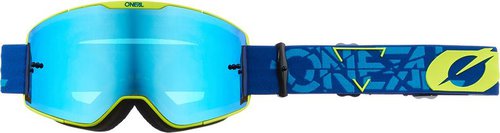 O'Neal B-20 Goggle Strain - radium Blau Modell 2024