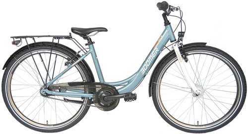 Boomer CITY 26 N7 Jugendfahrrad Grau Modell 2024