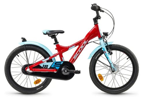 S'cool XXlite Street 18 3-Gang Kinderfahrrad Rot Modell 2025