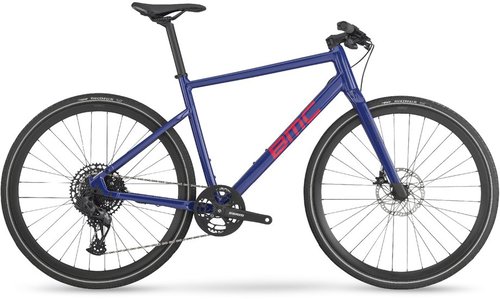 BMC Alpenchallenge AL One Crossbike Blau Modell Aktion