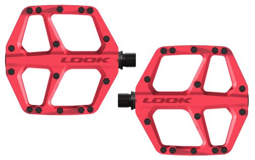 Look Trail Roc Fusion Plattformpedale Rot Modell 2023